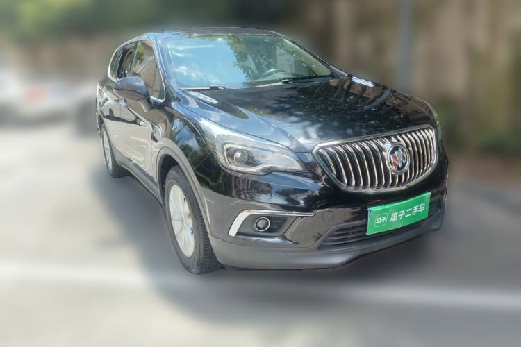 Used Buick Envision 2017 28T Four-Wheel Drive Elite Model Front Right 45 Deg
