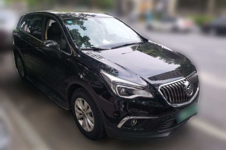 Used Buick Envision 2017 28T Four-Wheel Drive Elite Model Front Right 45 Deg