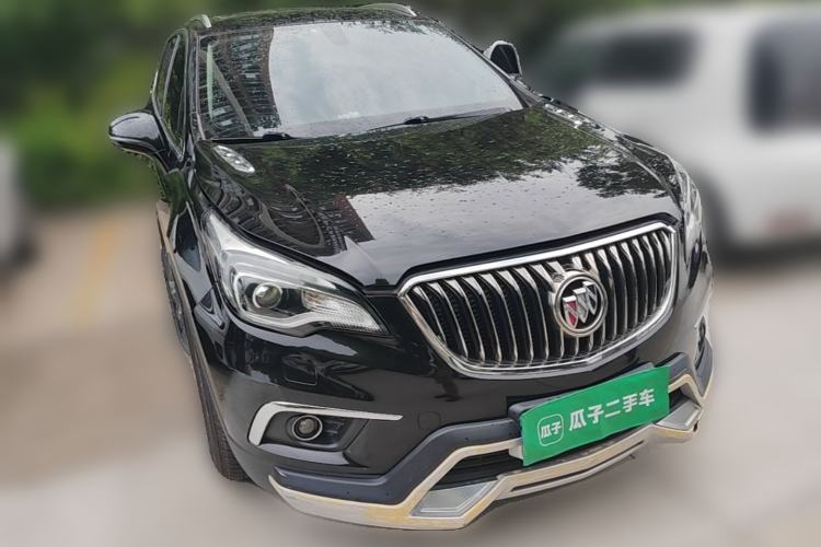 Used Buick Envision 2017 28T Four-Wheel Drive Elite Model Front Right 45 Deg