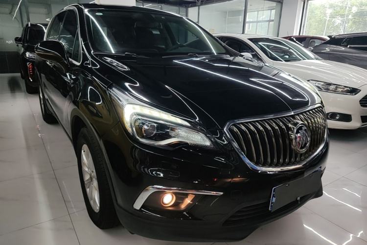Used Buick Envision 2017 28T Four-Wheel Drive Elite Model Front Right 45 Deg