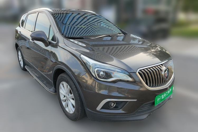 Used Buick Envision 2017 28T Four-Wheel Drive Luxury Model Front Right 45 Deg