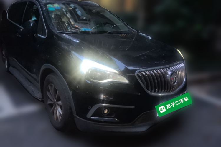 Used Buick Envision 2017 28T Four-Wheel Drive Elite Model Front Right 45 Deg