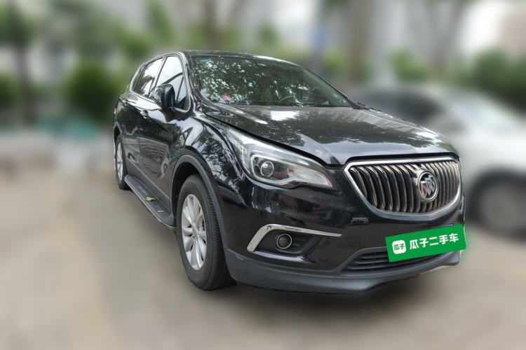 Used Buick Envision 2017 28T Four-Wheel Drive Elite Model Front Right 45 Deg