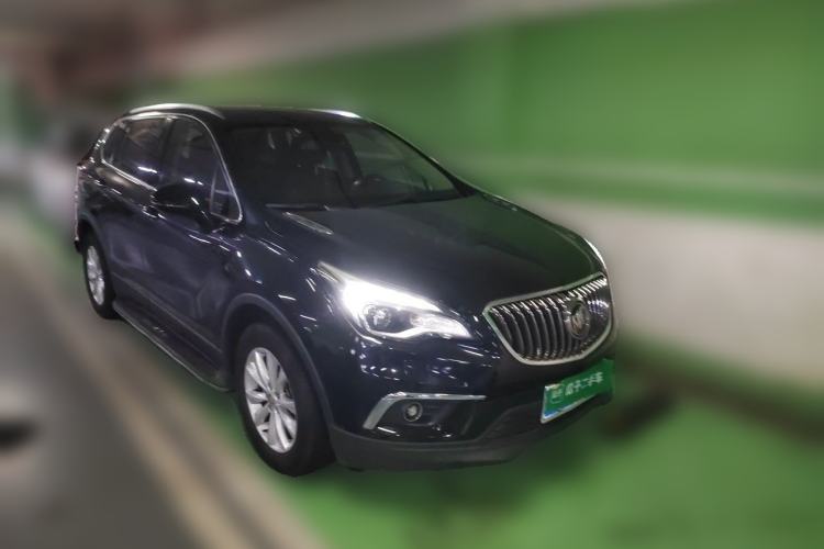 Used Buick Envision 2017 28T Four-Wheel Drive Luxury Model Front Right 45 Deg