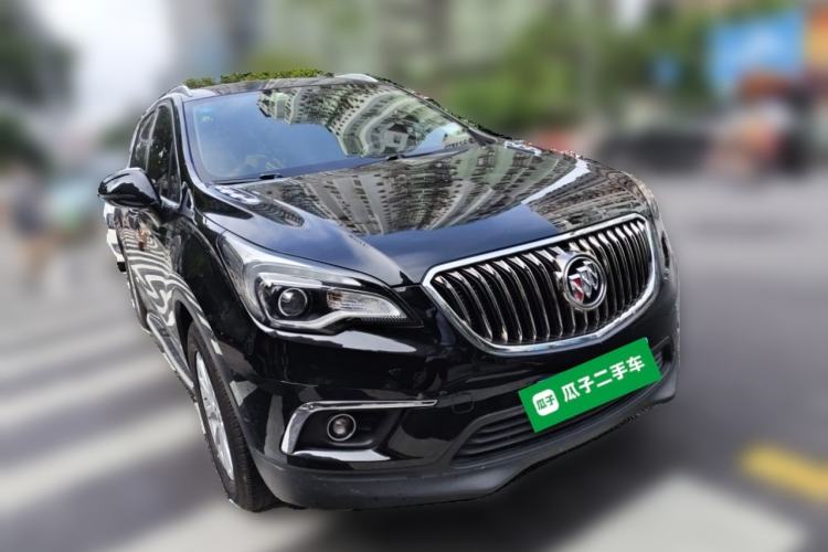 Used Buick Envision 2017 20T Two-Wheel Drive Elite Version Front Right 45 Deg