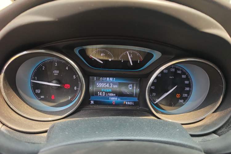 Used Buick Envision 2017 28T Four-Wheel Drive Elite Model Instrument Cluster