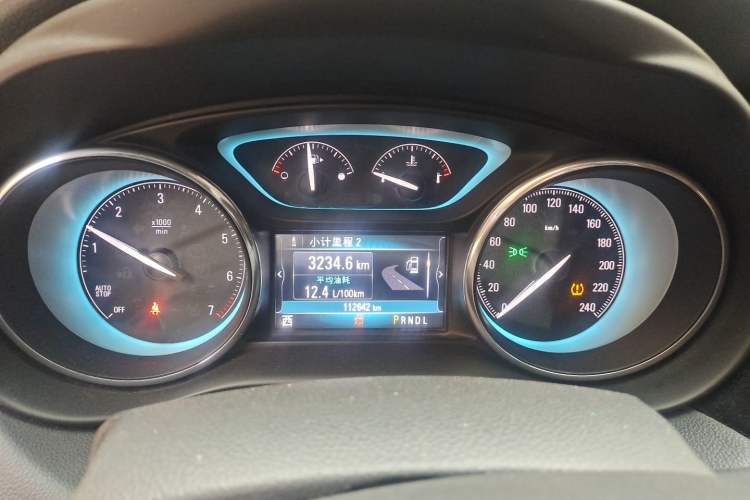 Used Buick Envision 2017 28T Four-Wheel Drive Elite Model Instrument Cluster