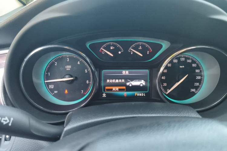 Used Buick Envision 2017 28T Four-Wheel Drive Elite Model Instrument Cluster