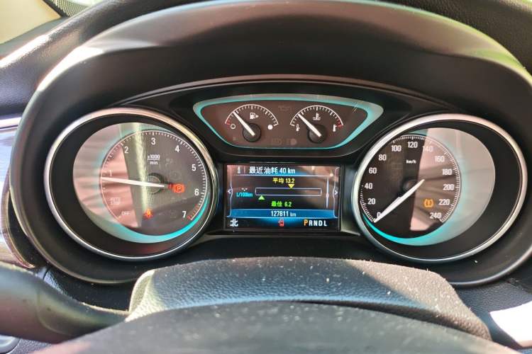 Used Buick Envision 2017 28T Four-Wheel Drive Elite Model Instrument Cluster
