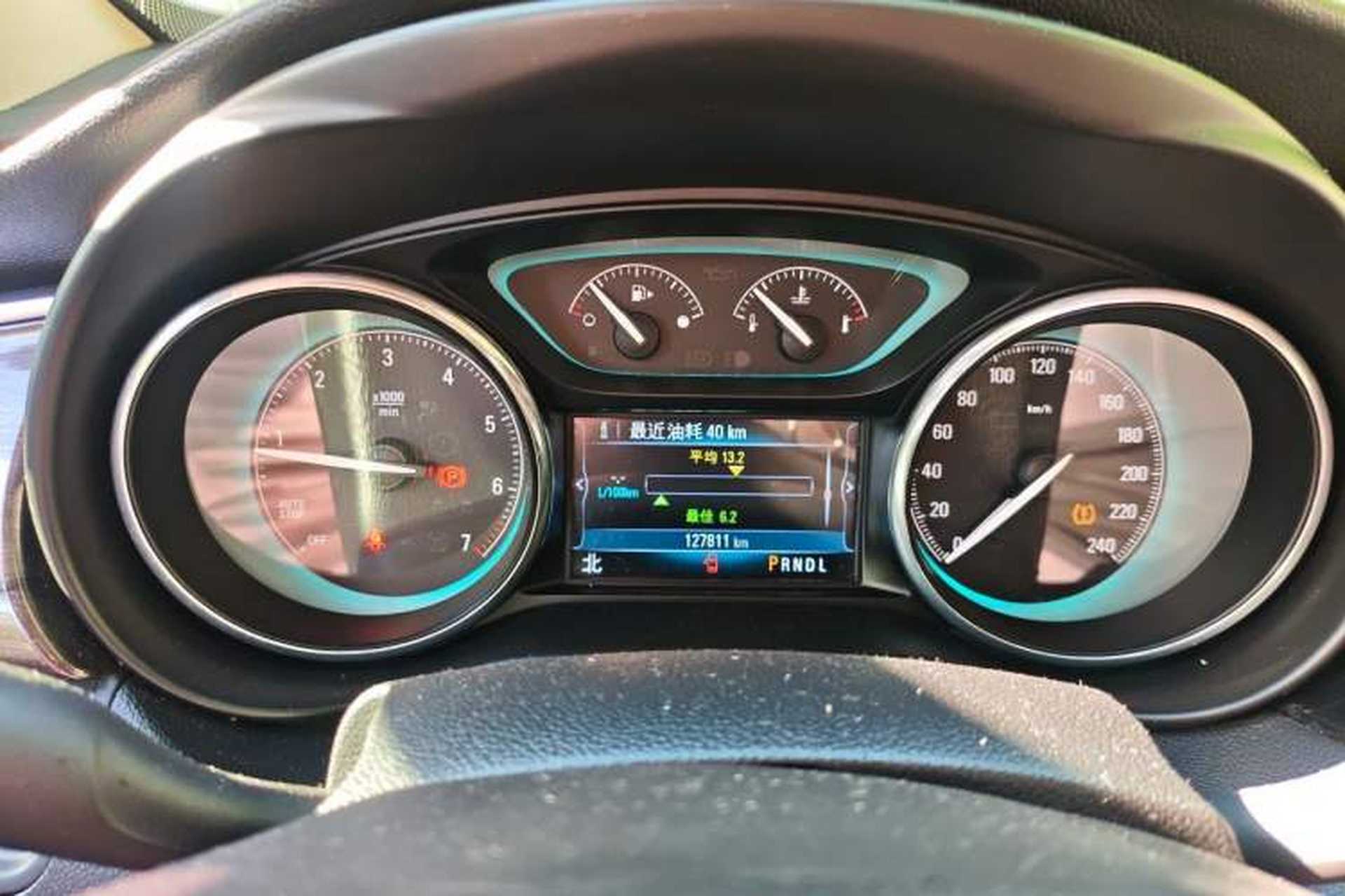 Used Buick Envision 2017 28T Four-Wheel Drive Elite Model Instrument Cluster