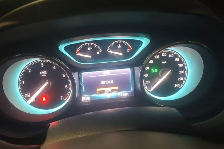 Used Buick Envision 2017 20T Four-Wheel Drive Luxury Model Instrument Cluster