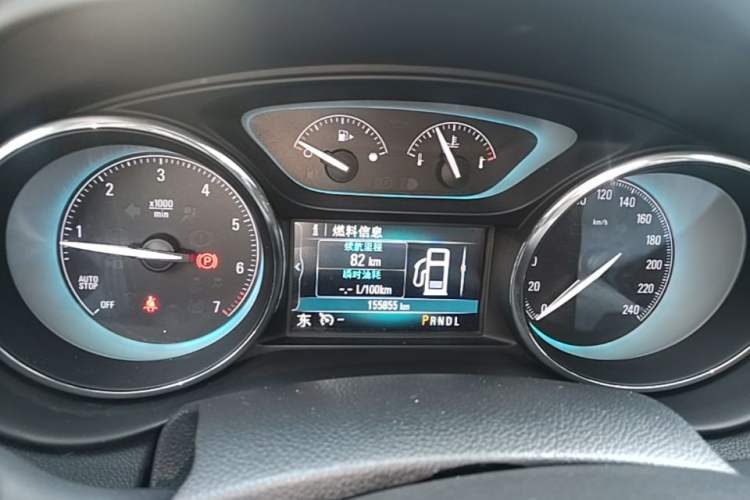 Used Buick Envision 2017 28T Four-Wheel Drive Elite Model Instrument Cluster