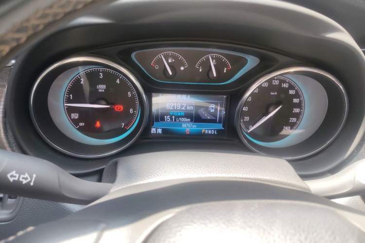 Used Buick Envision 2017 28T Four-Wheel Drive Elite Model Instrument Cluster