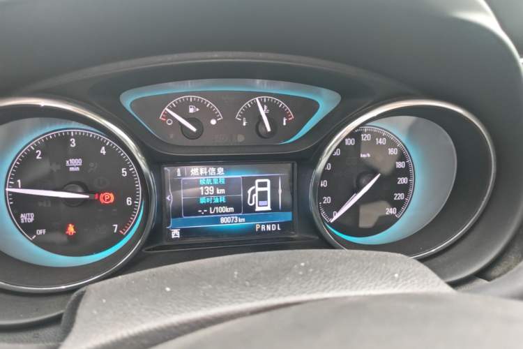 Used Buick Envision 2017 20T Two-Wheel Drive Luxury Model Instrument Cluster