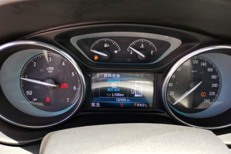 Used Buick Envision 2017 20T Two-Wheel Drive Luxury Model Instrument Cluster