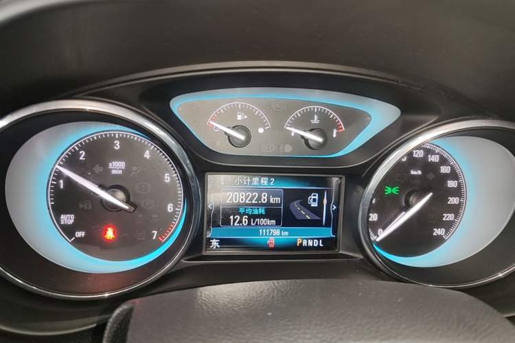 Used Buick Envision 2017 28T Four-Wheel Drive Elite Model Instrument Cluster
