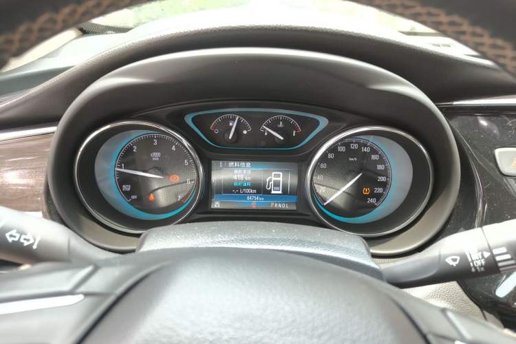 Used Buick Envision 2017 28T Four-Wheel Drive Elite Model Instrument Cluster