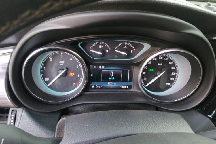 Used Buick Envision 2017 20T Two-Wheel Drive Luxury Model Instrument Cluster