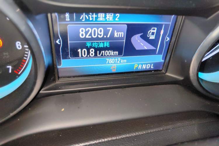 Used Buick Envision 2017 20T Two-Wheel Drive Elite Version Odometer Close Up