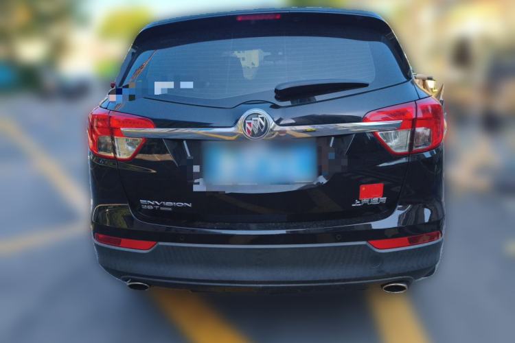 Used Buick Envision 2017 28T Four-Wheel Drive Elite Model Rear