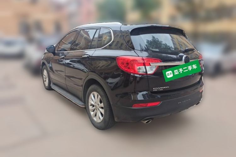 Used Buick Envision 2017 28T Four-Wheel Drive Elite Model Rear Left 45 Deg