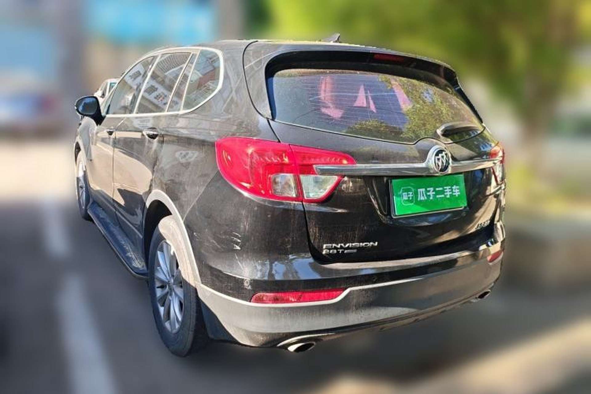 Used Buick Envision 2017 28T Four-Wheel Drive Elite Model Rear Left 45 Deg