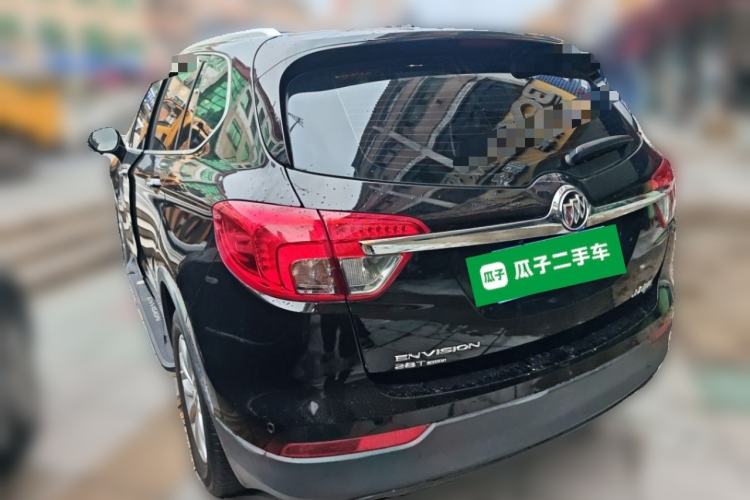Used Buick Envision 2017 28T Four-Wheel Drive Luxury Model Rear Left 45 Deg