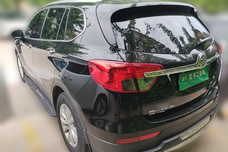 Used Buick Envision 2017 28T Four-Wheel Drive Elite Model Rear Left 45 Deg