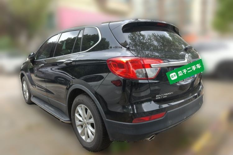 Used Buick Envision 2017 28T Four-Wheel Drive Elite Model Rear Left 45 Deg