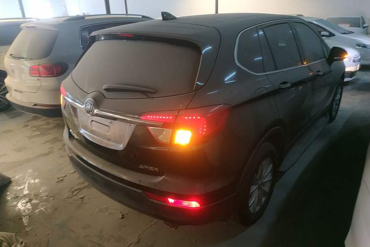 Used Buick Envision 2017 28T Four-Wheel Drive Elite Model Rear Right 45 Deg