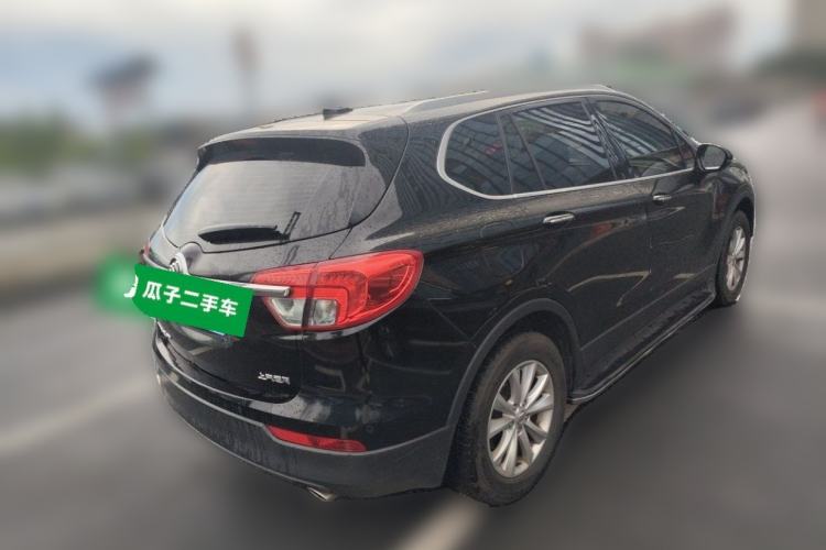 Used Buick Envision 2017 28T Four-Wheel Drive Luxury Model Rear Right 45 Deg