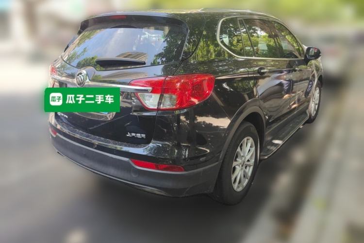 Used Buick Envision 2017 20T Two-Wheel Drive Luxury Model Rear Right 45 Deg