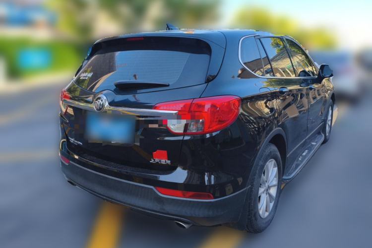 Used Buick Envision 2017 28T Four-Wheel Drive Elite Model Rear Right 45 Deg