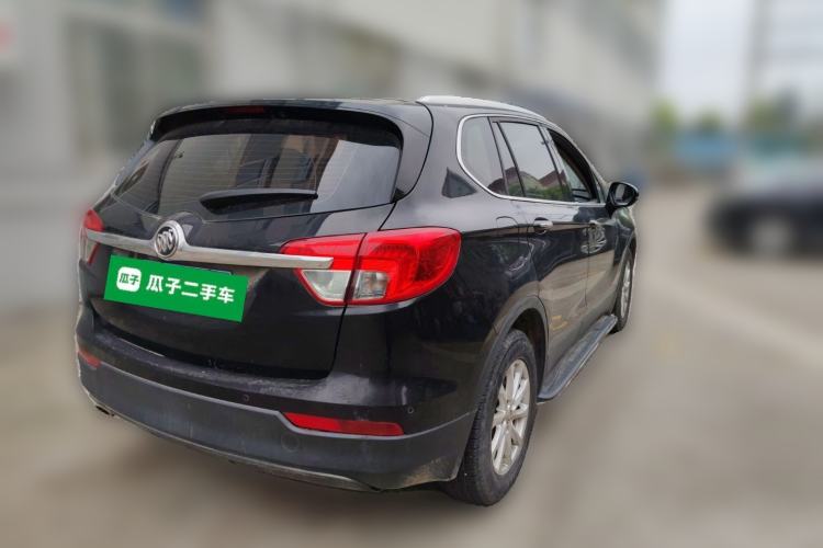 Used Buick Envision 2017 20T Two-Wheel Drive Elite Version Rear Right 45 Deg