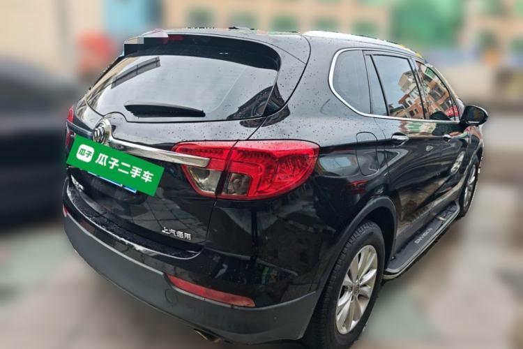 Used Buick Envision 2017 28T Four-Wheel Drive Luxury Model Rear Right 45 Deg