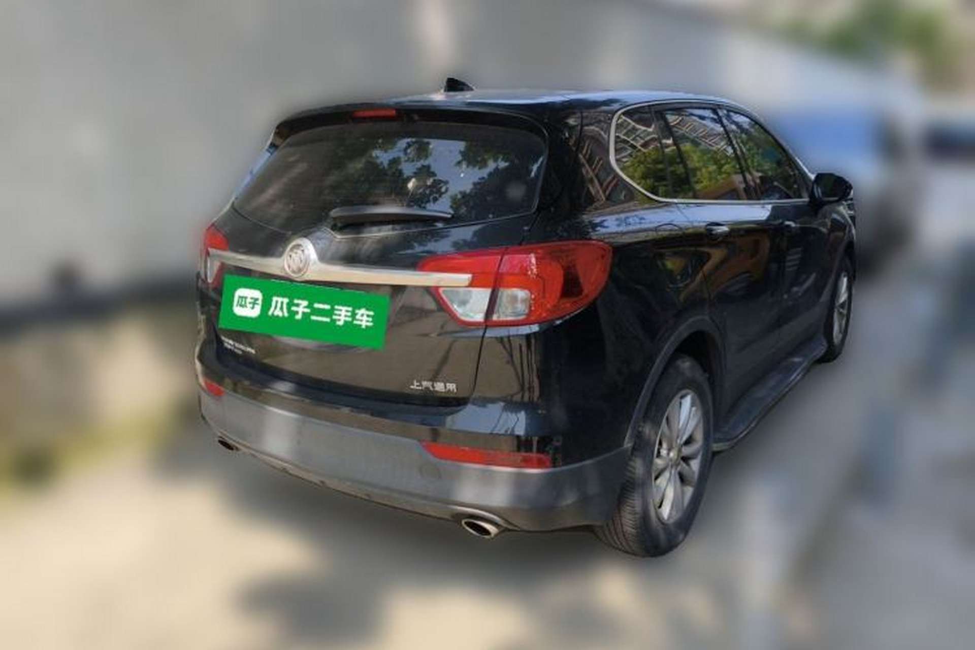 Used Buick Envision 2017 28T Four-Wheel Drive Elite Model Rear Right 45 Deg