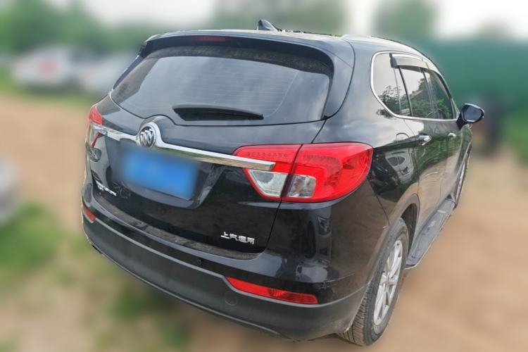Used Buick Envision 2017 20T Two-Wheel Drive Luxury Model Rear Right 45 Deg