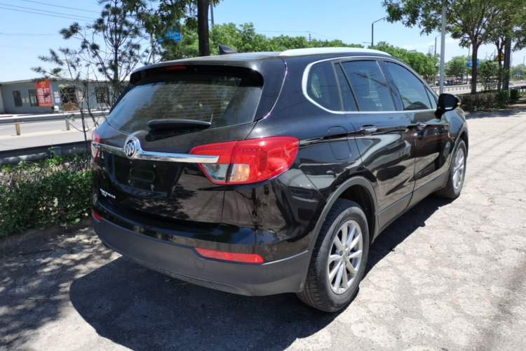 Used Buick Envision 2017 20T Two-Wheel Drive Luxury Model Rear Right 45 Deg