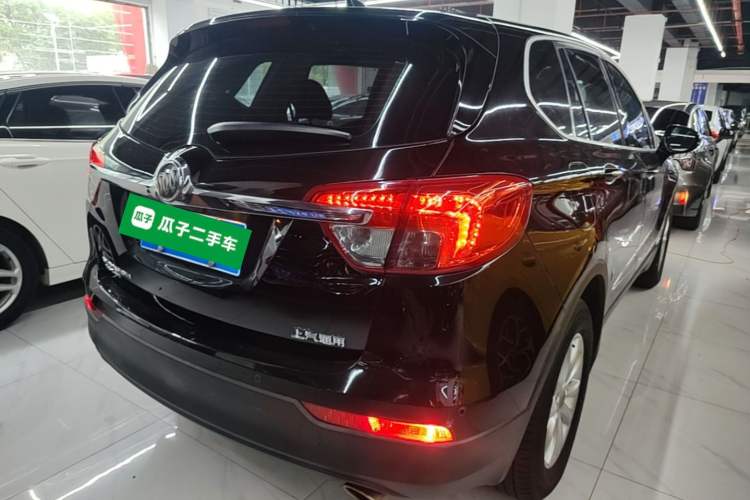 Used Buick Envision 2017 28T Four-Wheel Drive Elite Model Rear Right 45 Deg