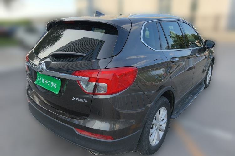 Used Buick Envision 2017 28T Four-Wheel Drive Luxury Model Rear Right 45 Deg