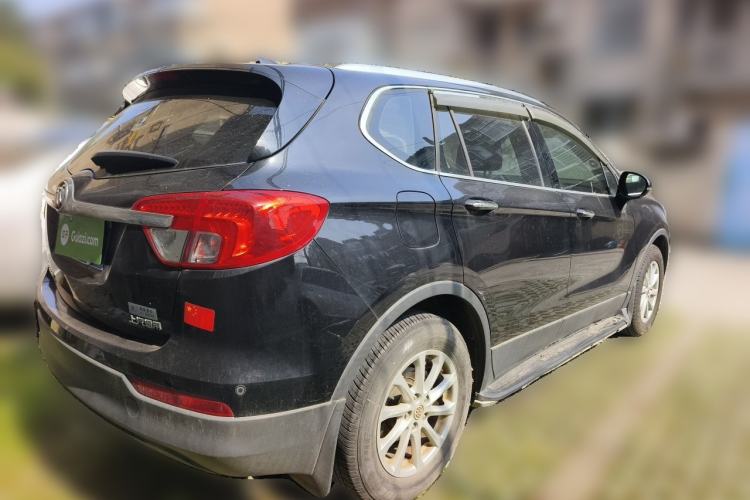 Used Buick Envision 2017 20T Two-Wheel Drive Luxury Model Rear Right 45 Deg