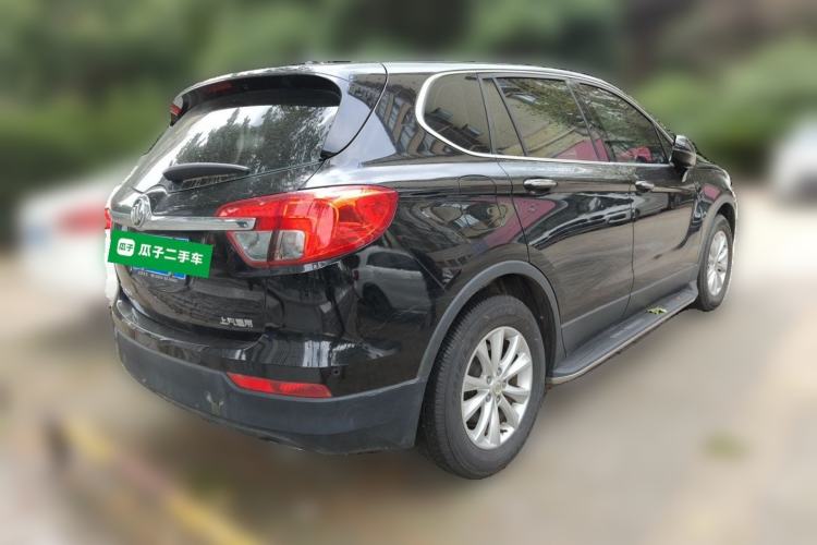 Used Buick Envision 2017 28T Four-Wheel Drive Elite Model Rear Right 45 Deg