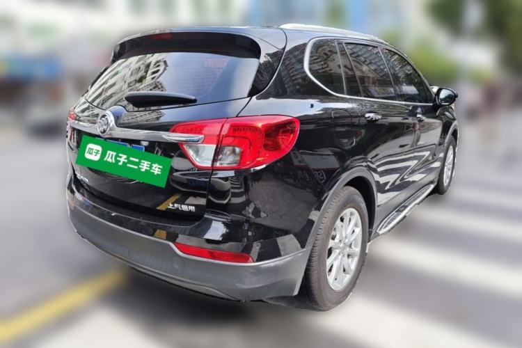 Used Buick Envision 2017 20T Two-Wheel Drive Elite Version Rear Right 45 Deg