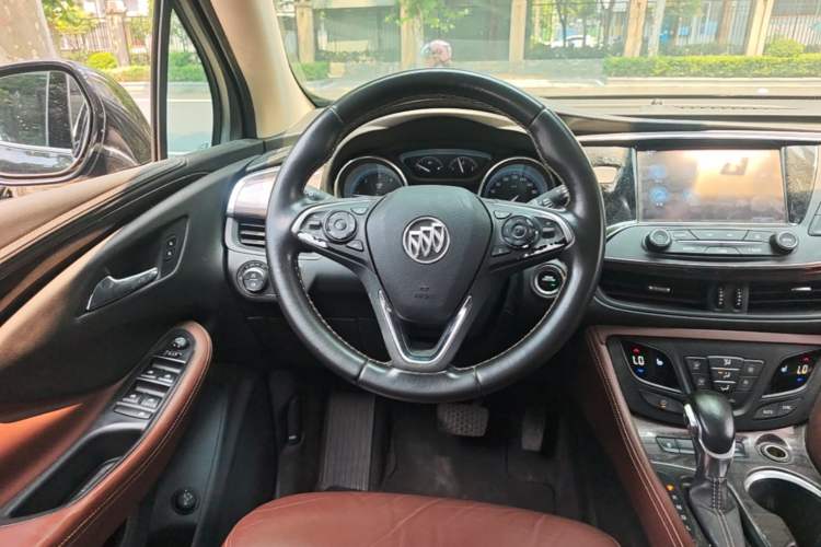Used Buick Envision 2017 28T Four-Wheel Drive Elite Model Steering Wheel