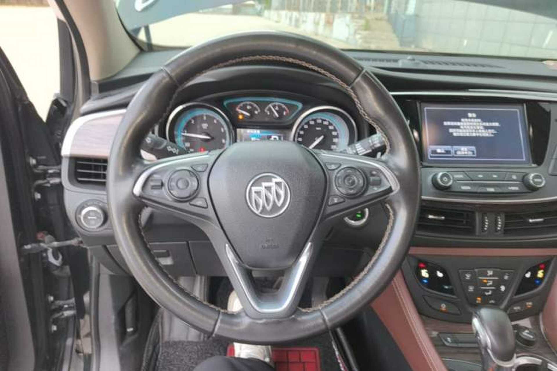 Used Buick Envision 2017 28T Four-Wheel Drive Elite Model Steering Wheel