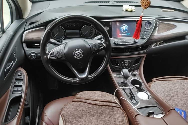 Used Buick Envision 2017 28T Four-Wheel Drive Elite Model Steering Wheel