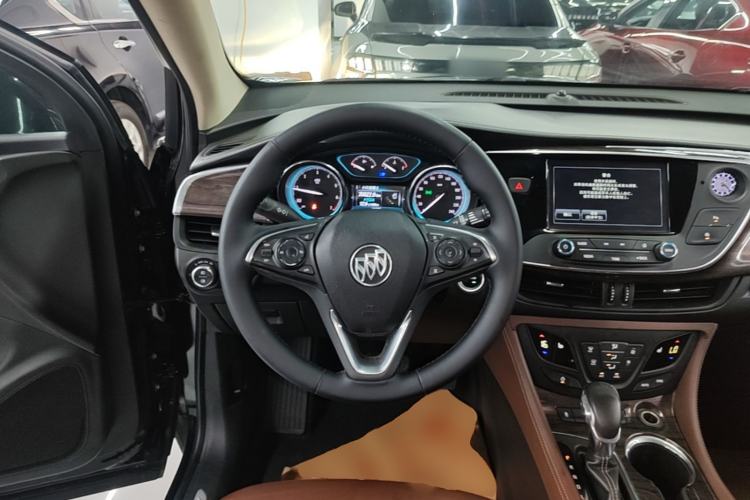 Used Buick Envision 2017 28T Four-Wheel Drive Elite Model Steering Wheel