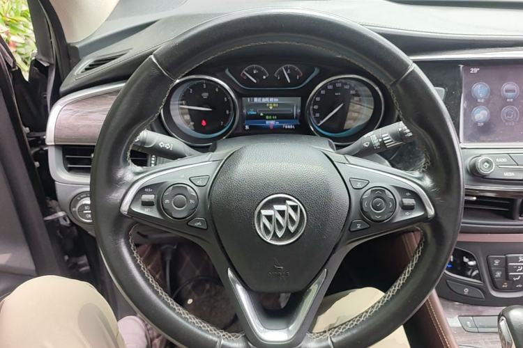 Used Buick Envision 2017 28T Four-Wheel Drive Elite Model Steering Wheel