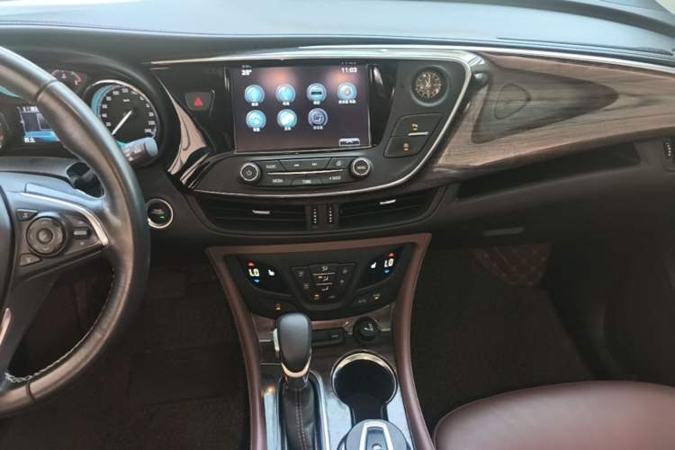 Used Buick Envision 2017 28T Four-Wheel Drive Elite Model Audio And AC Panel