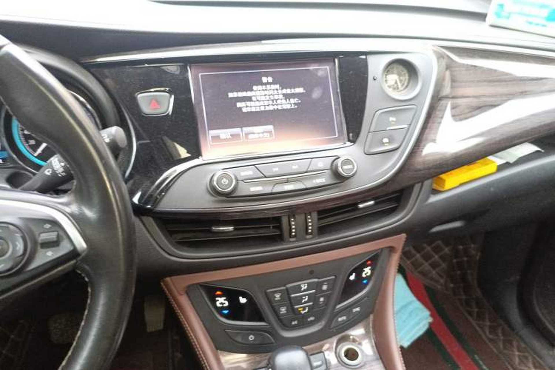 Used Buick Envision 2017 28T Four-Wheel Drive Elite Model Audio And AC Panel